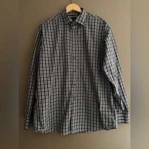 Jos. A. Bank Reserve Collection Button Large Men Plaid